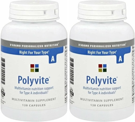 [BRSWIZYPAR4WAFY7] Polyvite Pro Multi-Vitamin (Type A) 120 капсул - 2 упаковки