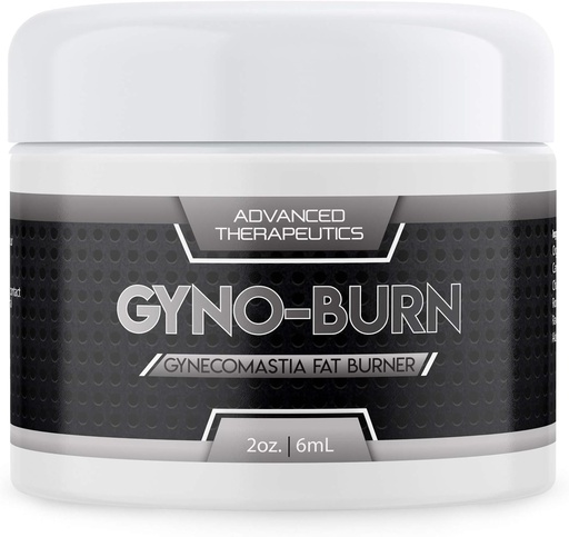 [BRSWYCAQB57BQGQ3] Gyno Burn Gynecomastia Cream New 4 Ounce Jar. Burn Stubborn Chest Fat and Firm up Your Pecs. Fat Burner Cream Works for Men and Women