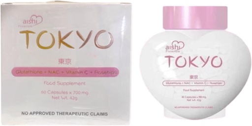 [BRSRAGILOIAWGAA2] Tokyo Glutathione, 60 Capsule