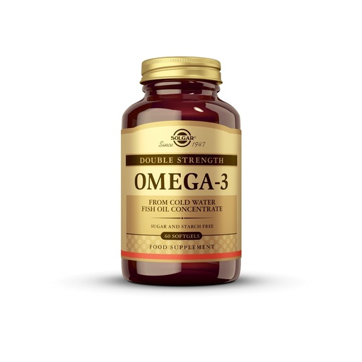 [BRSWIYTYO4GWIYD6] Double Strength Omega-3 700 mg Solgar 60 Softgel
