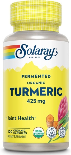 [BRSWGZYTCVYBYALV] SOLARAY Fermentat Root Turmeric 500 mg 
