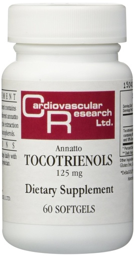 [BRSWIYI5CUGAYDDM] Ecological Formulas - Annatto Tocotrienols 125 mg 60 gels [Health and Beauty]