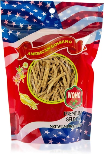 [BRSWYZQ2CN7B6CY4] WOHO #124.4 American Ginseng Prong Small 4oz Bag