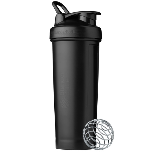 [BRSW2YLRDMNBEAD6] BlenderBottle Classic V2 Shaker Bottle Perfect for Protein Shakes and Pre Workout, 32-Ounce, Black