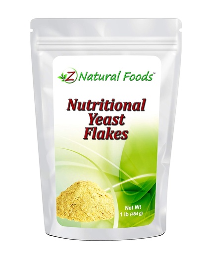 [BRSWIH3YDMAQMAI7] Premium Nutritional Yeast Flakes - Fortified With B Complex Vitamins - Delicious Cheesy Taste - Gluten Free, Non GMO, Vegan - Fiber Protein Source Perfect For Plant Based Vegetarian Diets - 1 lb