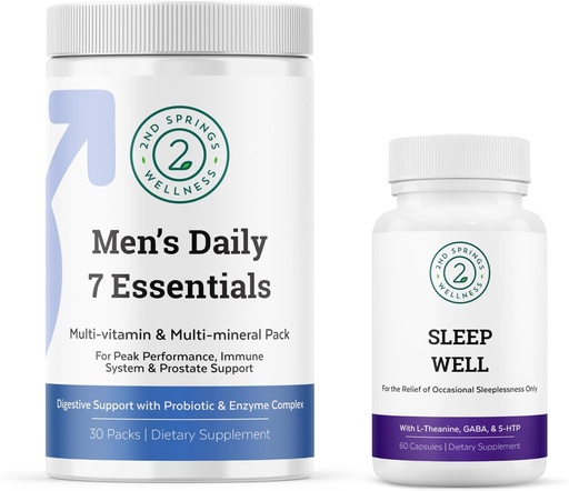 [BRSROEI5OEDWCGT2] Men's Daily 7 Essentials & Sleep Complex Bundle