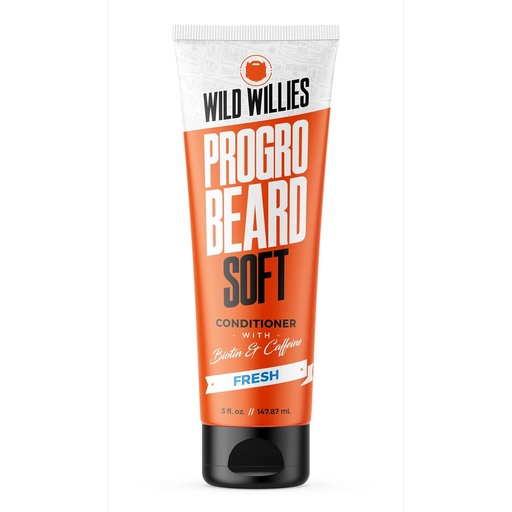 [BRSREYI7BB5WAAAZ] Wild Willies Beard Conditioner for Men - with Biotin & Caffeine for Soft, Healthy Growth - Made in USA - Now Larger at 5 oz Tube at Same Price - Great Beard Softener for Men Coarse Hair