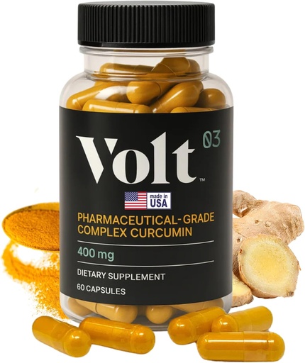 [BRSWGBQKAFYWEAA4] Organické kurkumin Kapsle, 400mg Complex Curcurmin - Pharmaceutical-Stupeň Curcumin dodatek pro společné zdraví, imunitní podpora, & Zdravé záněty reakce, 60- den (2 měsíce) dodávky