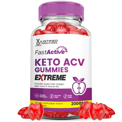 [BRSRAAL3CV7AGFLF] Fast Active Keto ACV Gummies Extreme 2000MG Fastactive Keto Gummies Apple Cider Vinegar Formulated with Pomegranate Beet Juice Powder B12 Vegan Non GMO 60 Gummys