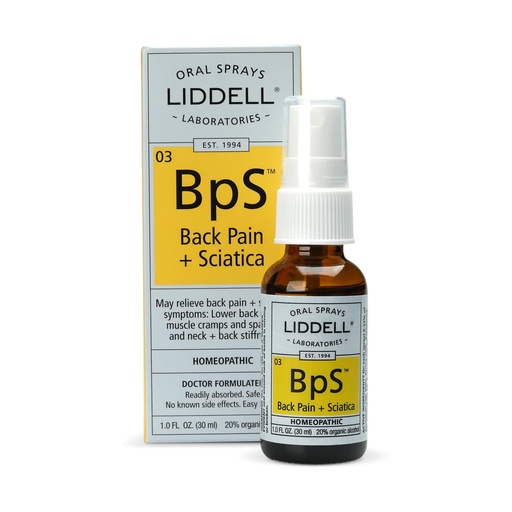 [BRSWIY35OEGRWDQZ] Liddell Homeopathic Back Pain Spray, 1 Ounce