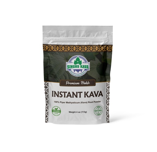 [BRSRM23YPN5BYA37] SINGHS Micronized Instant Kava Powder-Fijian Kava (4oz), 4 Ounce (Pack of 1)