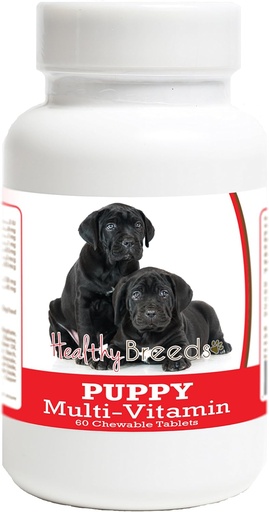 [BRSWGFA3CEIGYFYZ] Healthy Breeds Cane Corso Puppy Dog Multivitamin Tablet 60 Count