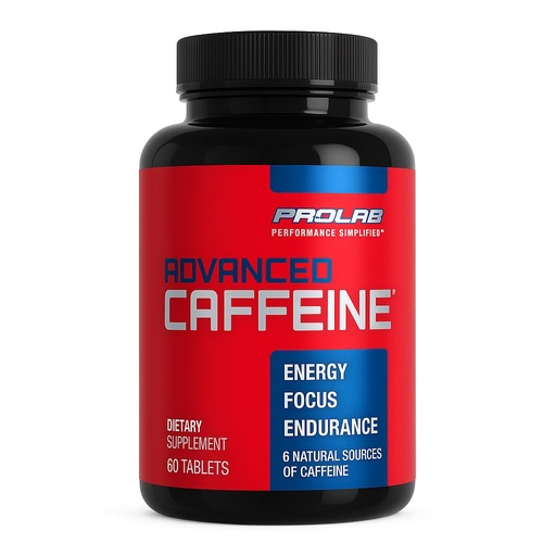[BRSRMHY6ABYRAD3J] ProLab Nutrition Advanced Caffeine 200mg, Fast-Acting Natural Caffeine Tablets with Green Tea Extract, Clean Energy, Mental Focus (60 Count (Pack of 1))