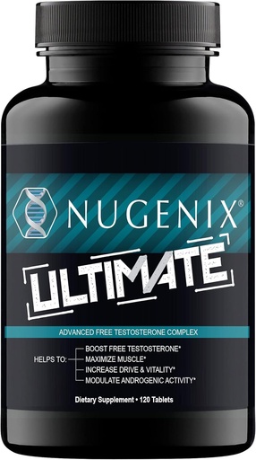 [BRSWIGAZAUHA4GTE] Nugenix Ultimate, Testosterone Booster, 120 tablets