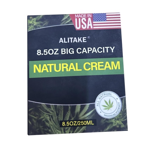 [BRSROZL6CEBB4GTB] 8.5 oz Natural Cream, Big Capacity - All-Natural Formula - Absorbs Quickly