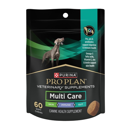 [BRSROBIFDICWAFDL] Purina Pro Plan Veterinary Supplements Multi Care Dog Supplements, Skin, Gut, and Immune Support for Dogs