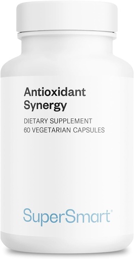 [BRSWIHQZBEBB43D4] Supersmart - AntiOxidant Synergy - with Tumeric Curcumin & Alpha Lipoic Acid | Non-GMO & Gluten Free - 60 Vegetarian Capsules