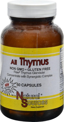 [BRSWIZ32OQFRACYZ] Natural Sources All Thymus 60 Capsules