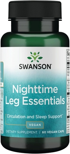 [BRSWIEATOAIAYCY7] Swanson Nighttime Leg Essentials 60 Veg Capsules