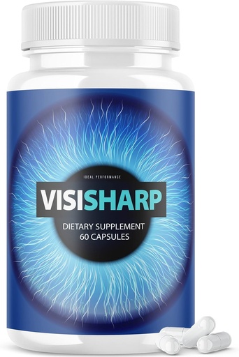 [BRSW2GDROEDQ4HTH] Visisharp Advanced Eye Health Formula for Eyes Pills Visi Sharp Supplement (60 Capsules)