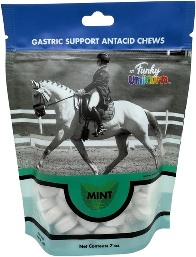 [BRSROCD6OBYWGG3Z] Funky Unicorn Gastic Chews - MINT flavor