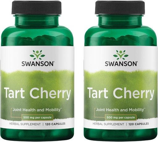 [BRSWGFD3C4PR42T5] Swanson Tart Cherry 500 mg 120 Caps (2 Pack)