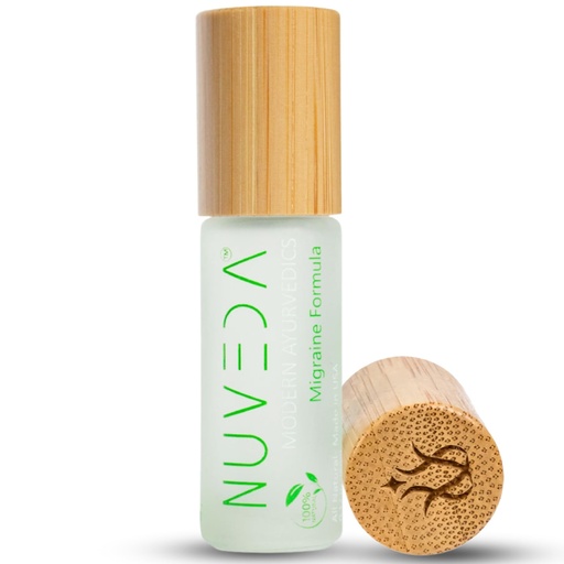[BRSW2FLRCEIWCDQV] NUVEDA® Advanced Migraine Formula - All Natural Headache Stick | Modern Ayurvedic, Roll On Stick | Therapeutic Grade Essential Oil Aromatherapy | Made in USA