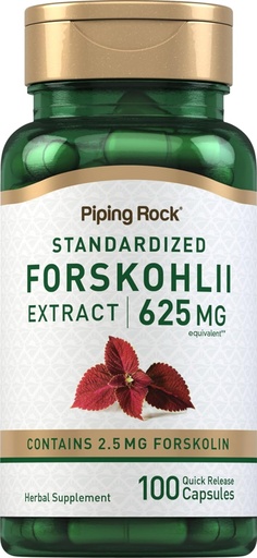 [BRSRMA36CNYAGYDO] Piping Rock Coleus Forskohlii Root Kivitel 124; 625 mg