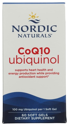 [BRSWIEL2OMBWO2D2] Nordic Naturals CoQ10 Gummies | 100 Mg Ubiquinol CoQ10 Supplement | Coenzyme Q10 For Cardiovascular Health & Antioxidant Support | Cardioton Strawberry Flavour 60 Softgel