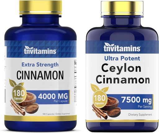 [BRSRAFAEDEMWE33B] tnvitamins Cinnamon Complex and Ceylon Cinnamon
