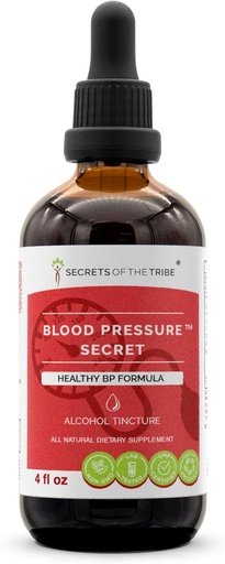 [BRSRMZQCCV7GCHTF] Blood Pressure Secret Alcohol Extract, High-Potency Herbal Drops, Tincture Made from Motherwort Herb (Leonurus Cardiaca), Cayenne Pepper (Capsicum annuum) 4 oz