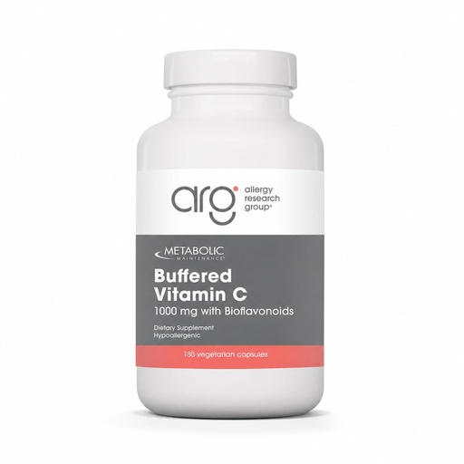 [BRSWIYQHAB4QM3T4] Metabolic Maintenance Vitamin C - 500 mg - Daily Immune & Antioxidant Support - Low-Acidity & Hypoallergenic - 90 Servings - 90 Capsules