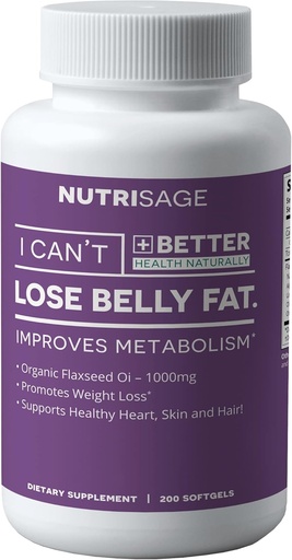 [BRSWICTZBZ4WK2Y7] Orgánica Flaxseed Oil Softgels - Flaxseed Oil Capsules 1000mg. Flax Seed Oil. Excelente fuente de Omega 3 6 9 para el corazón sano, la piel y el cabello