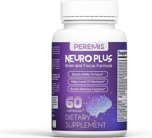 [BRSRAADQAQOQOFY4] Nootropic Brain Supplement for Men & Women | Memory, Mental Clarity & Cognitive Improvement