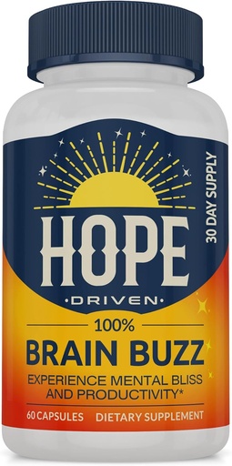 [BRSRAZLQCBYBMFAU] El cervell Buzz suplementari per la memòria i el focus a la memòria Branwin 40-in--1, Booster suplementari per al focus, la memòria, la Claritat, l'Energia, el rendiment per als homes i les dones, 60 Veeggie Capsules