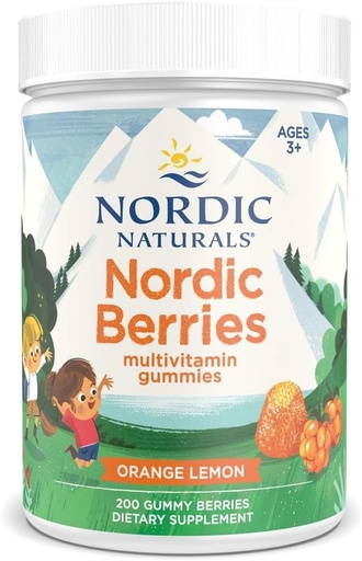 [BRSWI2YCC4IQKDQ3] Nordic Naturals Nordic Bries, Citrus - 200 Gummy Bries - Great-Tastamin for Ages 2+ - Phát triển, phát triển, phát triển, Optimal Wellness - Non-GOOO, Vegetarian - 50 phục vụ