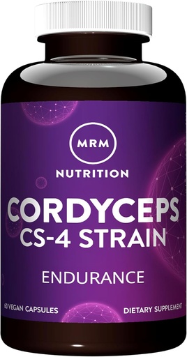 [BRSWIYT3PMCQO2I3] MRM Nutrition Cordyceps | CS-4 Strain | Endurance | Adaptogens | Mushrooms | Energy + Endurance | Vegan | 60 Servings