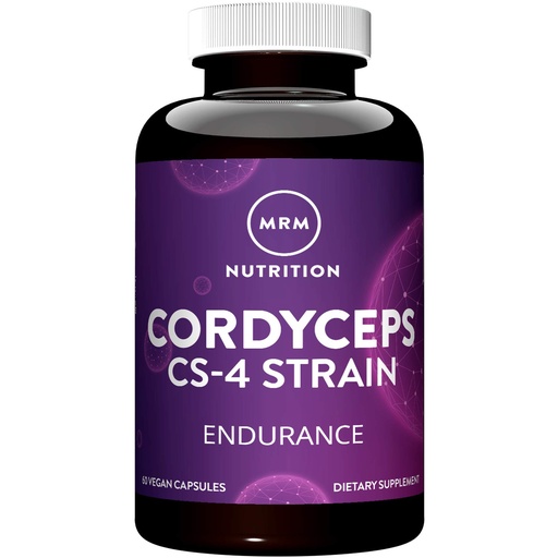 [BRSWIYT3PMCQO2I3] MRM Nutrition Cordyceps CS‑4 Strain - For Women & Men - 750 mg Vegan Capsules, Adaptogenic Mushroom Supplement for Healthy Energy, Endurance, Immune & Respiratory Support - 60 Servings