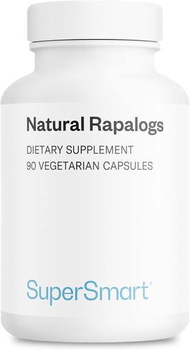 [BRSWIHQZBEBACFTK] Supersmart - Natural Rapalogs (Advanced Formula) - with EGCg, Fisetin, Trans-resveratrol, Salicin, Curcumin Phytosome | Non-GMO & Gluten Free - 90 Vegetarian Capsules
