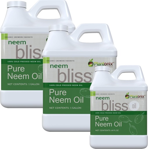 [BRSWGYAFOQIQYCDL] Neem Bliss (2.5 Gallons) - čistý neem olej koncentrát - 100% studená lisovaná neem olej - All- Natural Neem olej koncentrát - čistý neem olej extrakt - Neem olej pro vlasy - Neem Seed olej koncentrát