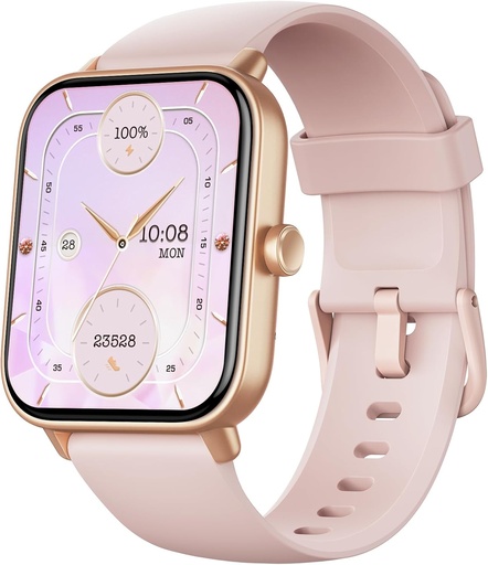 [BRSWGC35DJ7QAGTA] Fitpolo Smart Watch for Women,1.8" Touchscreen Fitness Tracker Bluetooth Call Alexa SpO2 Heart Rate Monitor Sleep Calorie Step Counter Waterproof Activity Tracker and Smartwatch for Android iPhone