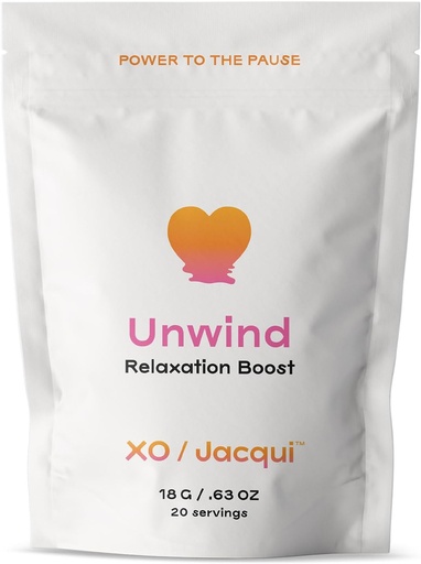 [BRSROHQLA4HGYD3O] Unwind Boost Calming Natural Organic Menopause Support for Stress Relief – Add-on Booster Protein Powder – Helps Relieve Menopausal Symptoms - with Organic Chamomile, Lavender & Lemon