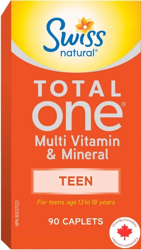 [BRSWIGQBDIPGAHQ5] Suíço Natural Total Um Adolescente Multi Caplet Vitamina