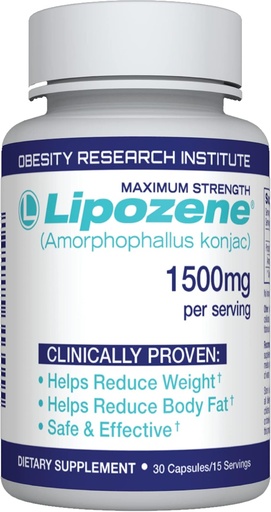[BRSWKZYDCV7WAEL2] Lipozene® Diet Weight Loss Supplements - 1 Bottle 30 Capsules -