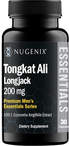 [BRSROYIDPMFQA3D5] Nugenix Essentials Tongkat Ali for Men, Support for Men's Health, Longjack Eurycoma Longifolia Extract, 30ct