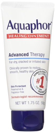 [BRSWIF3ZBV7WCDTG] Aquaphor Healing Skin Ointment Advanced Therapy, 1.75 oz (Pack of 3)