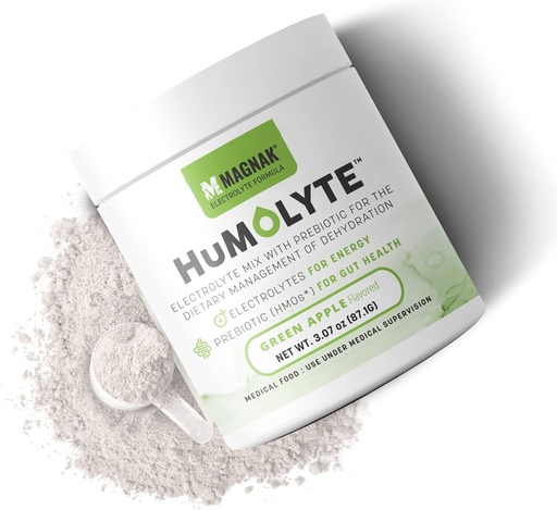 [BRSW22Q3AABQIYLD] Humolite Electrolite Powder untuk Pasien Kemotherapy - Panti HMO Formula untuk Hidration & Gut Health - Prebiotic, Gluten- Free, Green Apple Flavor, 3.07 oz