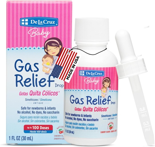 [BRSWKFIZAYMWY2I3] Plynové kvapky pre deti - Quita Cólicos Infant Gas Relief Drops with Simeticone - Bezpečné kolické kvapky pre novorodencov 1 FL. OZ. (30 ml)