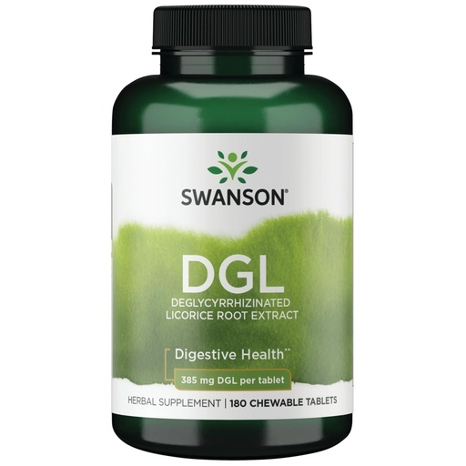 [BRSWGEL4PJ7GA2DD] Swanson Dgl (Licorice) 385 Milligrams 180 Chwbls