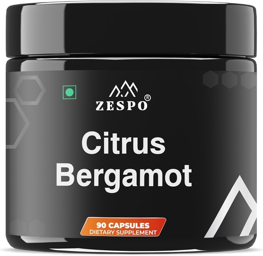 [BRSRABQ5CEIBECT6] Citrus Bergamot Capsules 90,Supplement 1200Mg Unisex Adults Help to Boosts Energy Vitamin C,45 Days Supply 2 Capsules Serve Daily